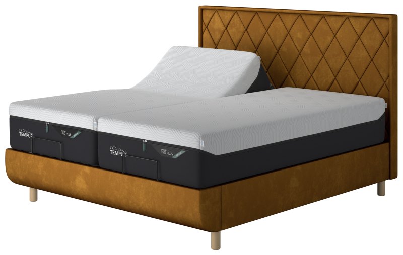 TEMPUR® Arc - Adjustable Disc with Quilted Headboard TEMPUR® Arc - Adjustable Disc with Quilted Headboard