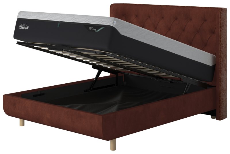 TEMPUR® Arc - Ottoman with Luxury Headboard TEMPUR® Arc - Ottoman with Luxury Headboard