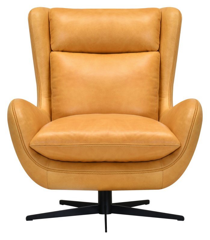 Indiana - Swivel Chair in Tan Leather Indiana - Swivel Chair in Tan Leather