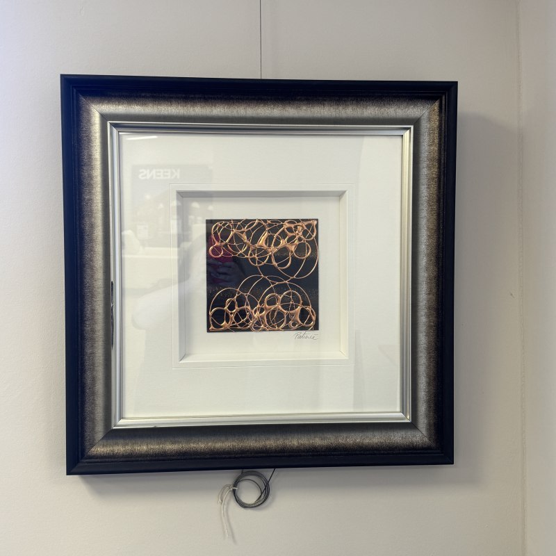 Framed Picture - Copper Rings Framed Picture - Copper Rings