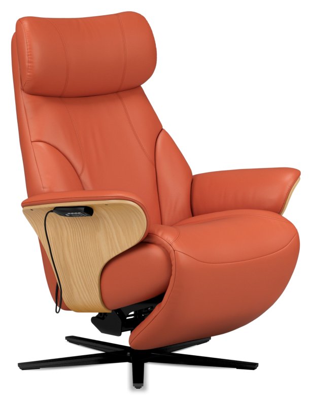 Adam (M) Wood Sirius Power Chair w/ footstool Adam (M) Wood Sirius Power Chair w/ footstool