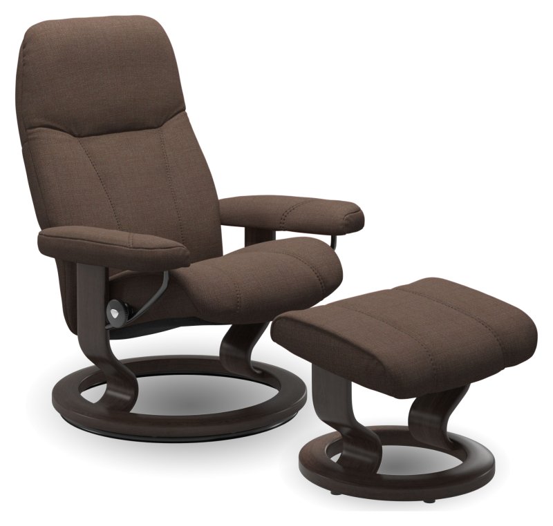 Consul (M) Classic Chair w/ footstool Consul (M) Classic Chair w/ footstool