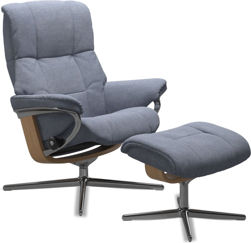 Mayfair (L) Cross Chair w/ footstool Mayfair (L) Cross Chair w/ footstool