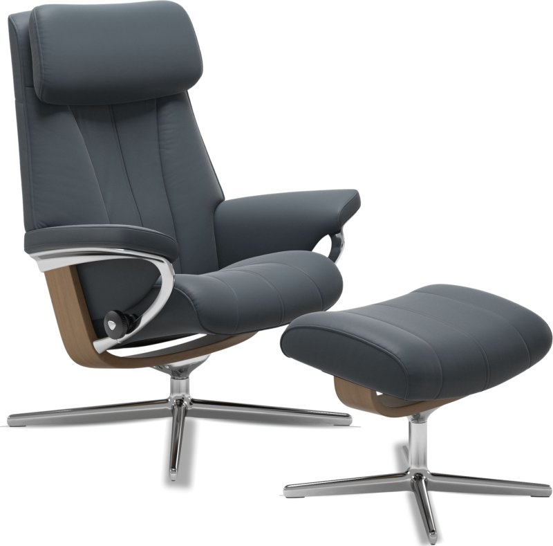 Paul (L) Cross Chair w/ footstool Paul (L) Cross Chair w/ footstool