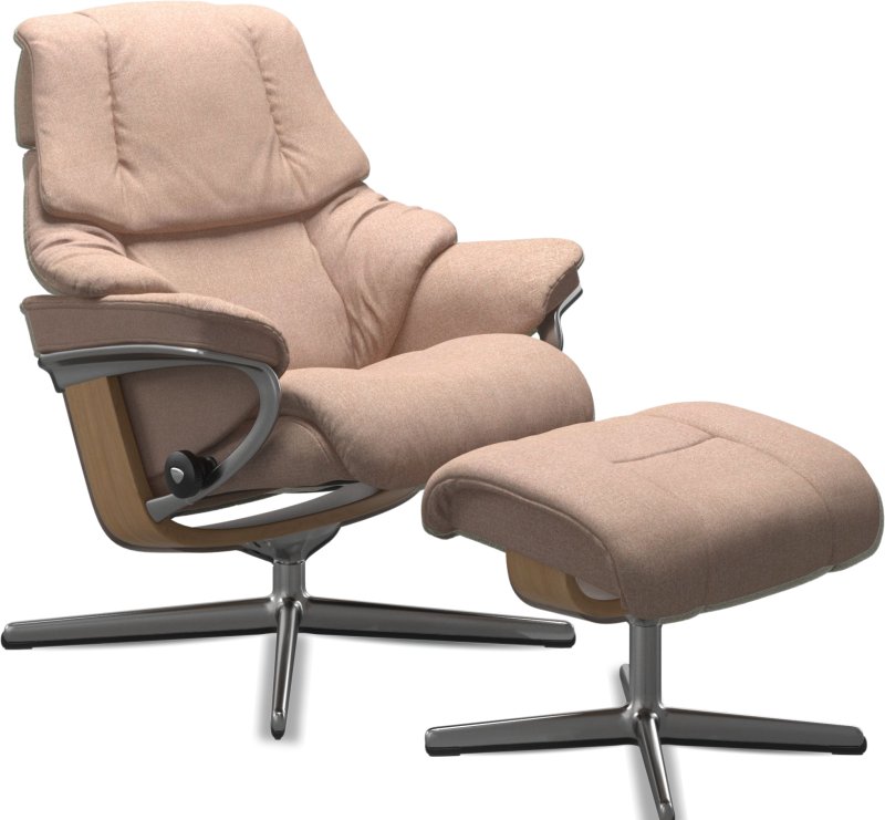 Reno (S) Cross Chair w/ footstool Reno (S) Cross Chair w/ footstool