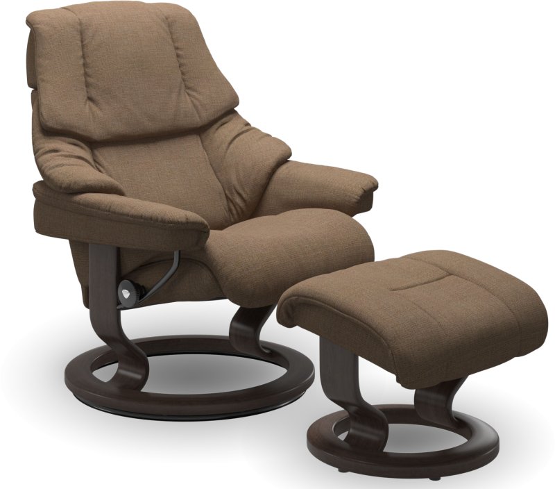 Reno (L) Classic Chair w/ footstool Reno (L) Classic Chair w/ footstool