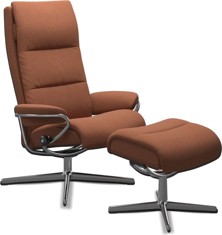 Tokyo w/ Headrest Urban Cross (High Base) Chair w/ footstool Tokyo w/ Headrest Urban Cross (High Base) Chair w/ footstool
