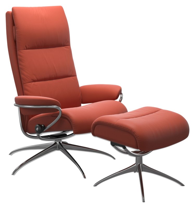 Tokyo Star (High Base) Chair w/ footstool Tokyo Star (High Base) Chair w/ footstool