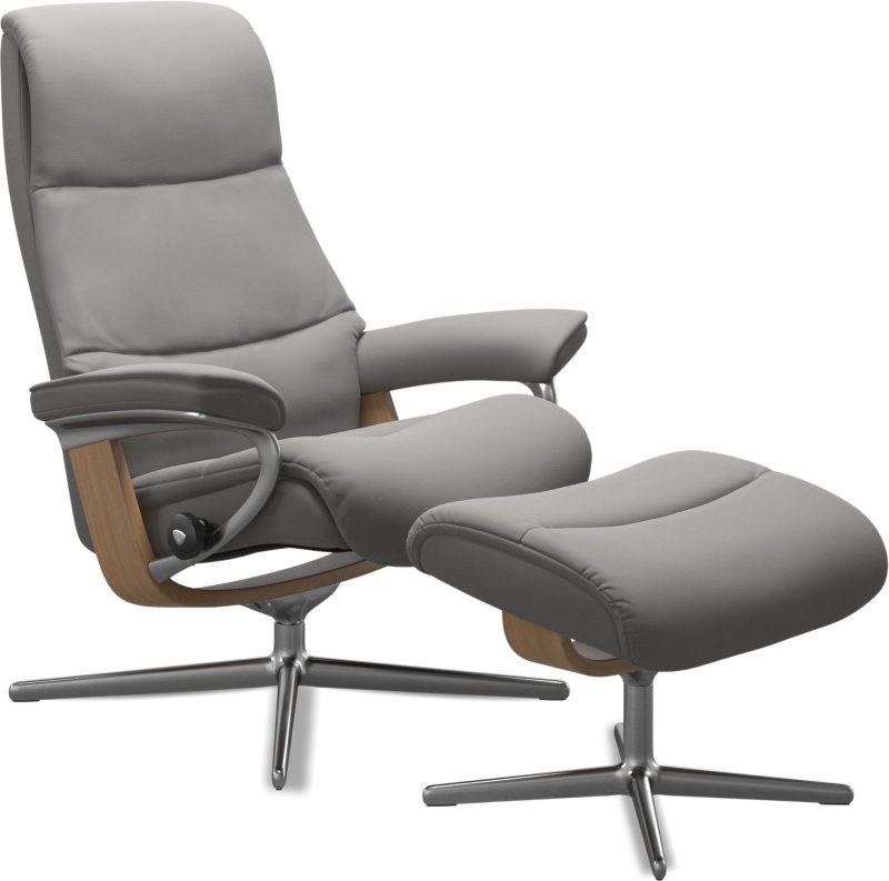 View (S) Cross Chair w/ footstool View (S) Cross Chair w/ footstool