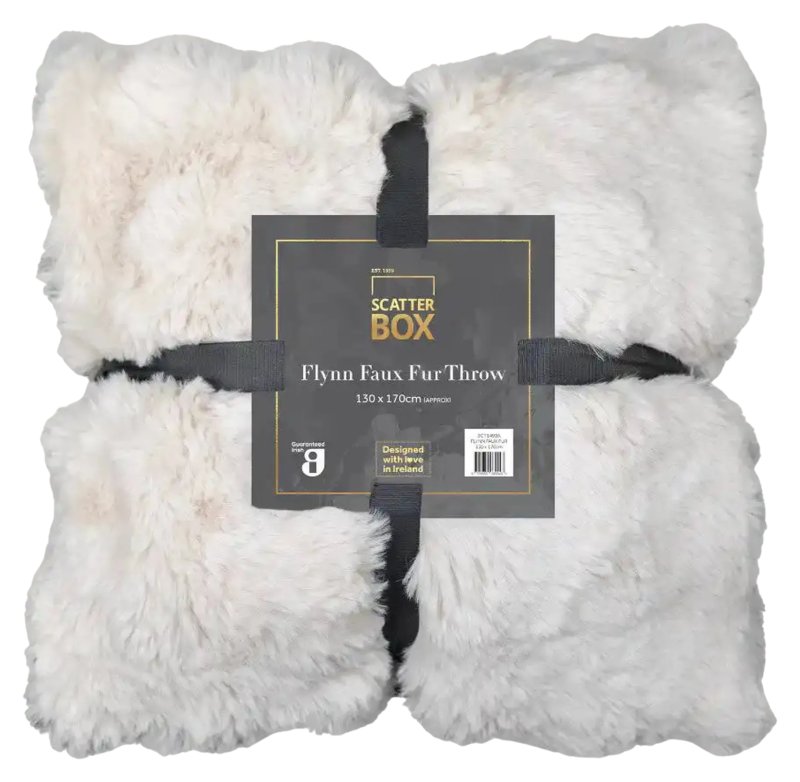 FLYNN FAUX FUR 130X170CM CREAM FLYNN FAUX FUR 130X170CM CREAM
