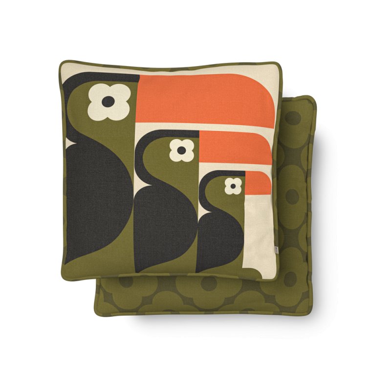 Orla Kiely - Toucan Dark Moss Orla Kiely - Toucan Dark Moss