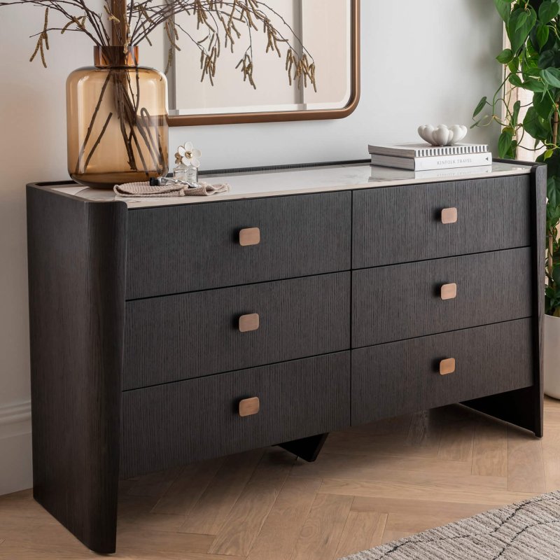 Rhodes - 6 Drawer Dressing Chest Rhodes - 6 Drawer Dressing Chest