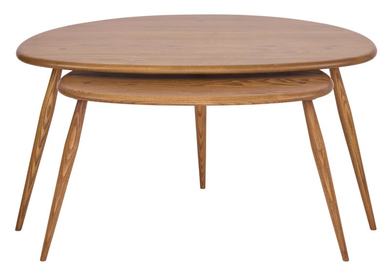 Ercol - Pebble Coffee Table Nest Ercol - Pebble Coffee Table Nest