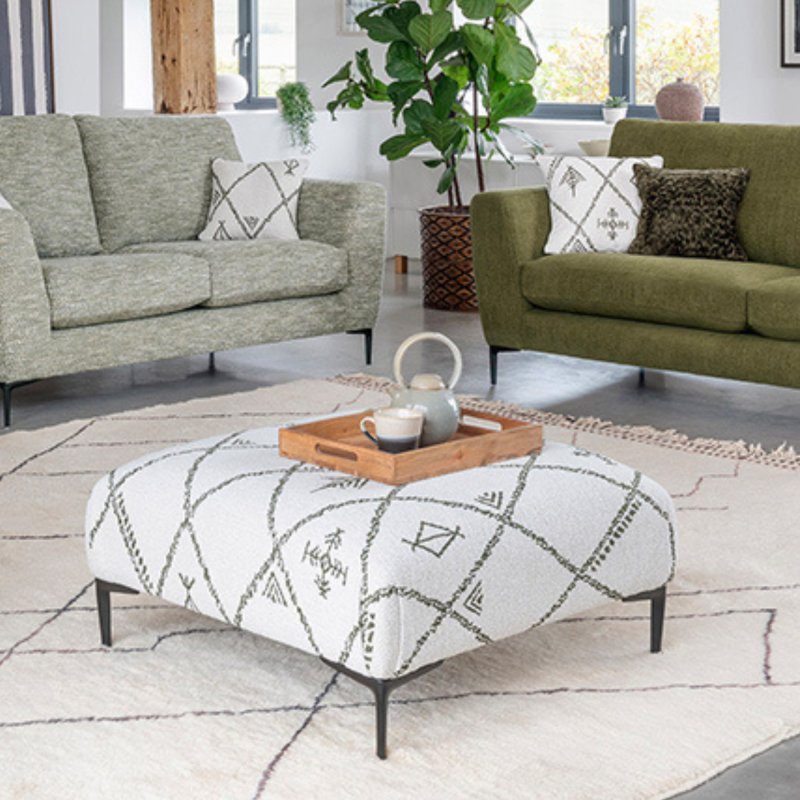 Alstons - Inka - Square Stool Alstons - Inka - Square Stool