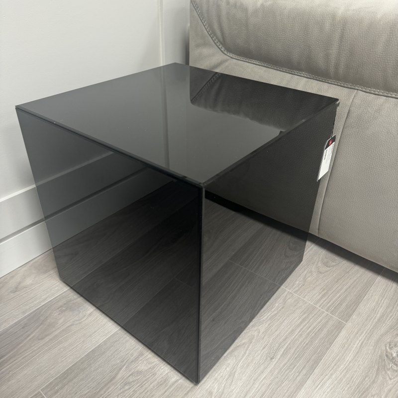 Black Glass Cube Black Glass Cube