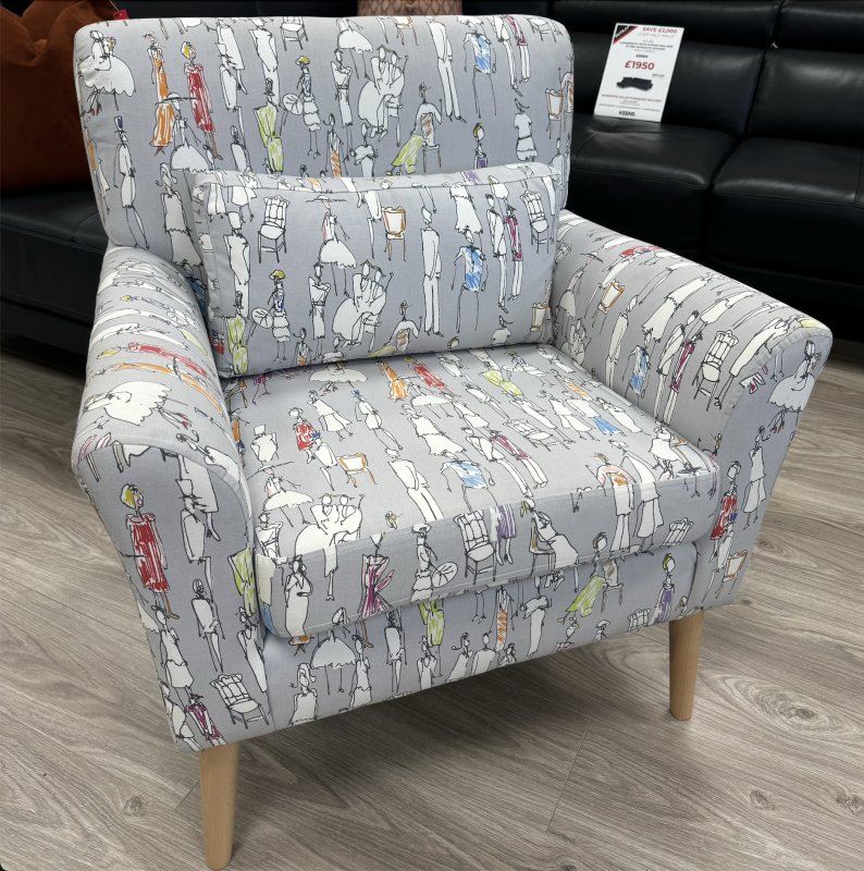 Peoples - Quirky Neat Armchair Peoples - Quirky Neat Armchair