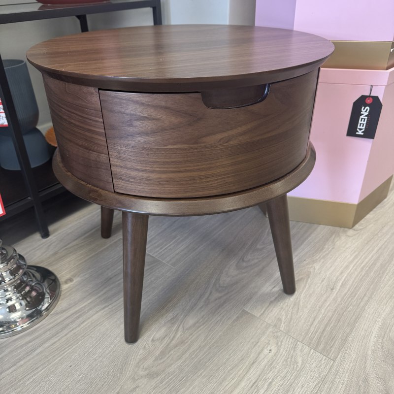 Madison Avenue Walnut - One Drawer Table Madison Avenue Walnut - One Drawer Table