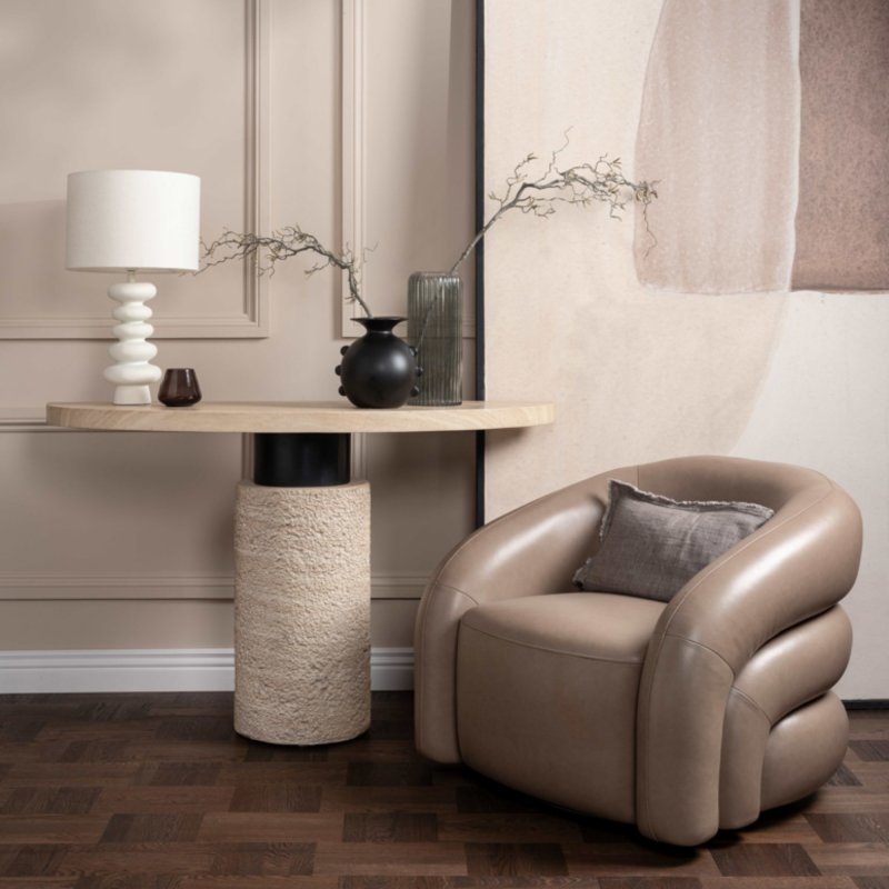 Cocoon - Swivel Chair Taupe Cocoon - Swivel Chair Taupe