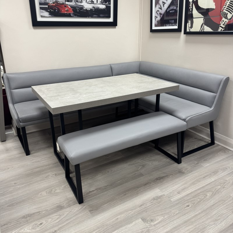 Moda Right Hand Facing Corner Dining Set Moda Right Hand Facing Corner Dining Set