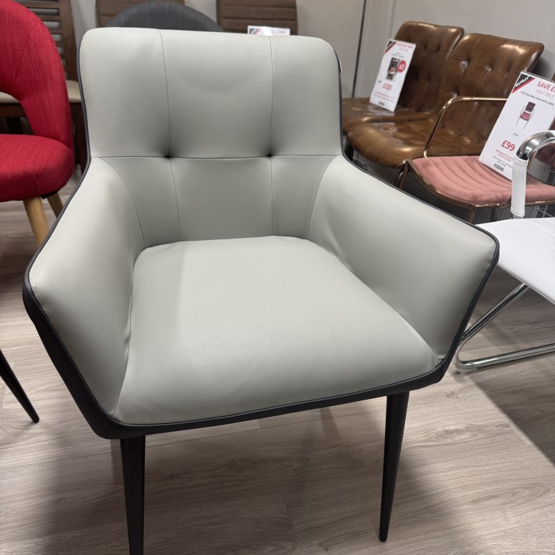Ravello Modern Chair - Light Grey/Anthracite Ravello Modern Chair - Light Grey/Anthracite