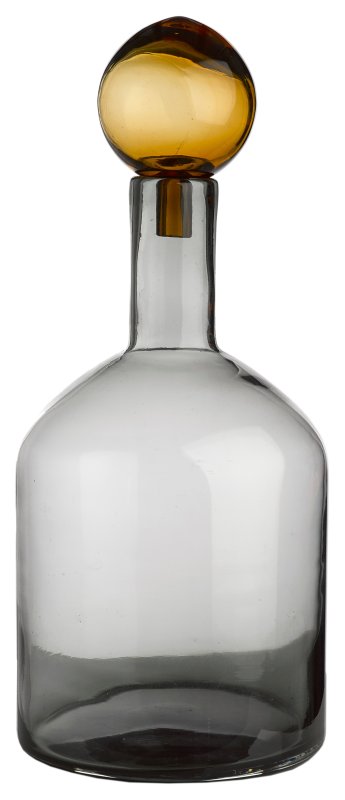 Bubbles Bottles - Smoked Bronze - H33cm without ball top Bubbles Bottles - Smoked Bronze - H33cm without ball top
