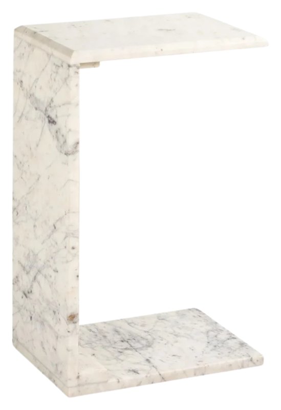 Tovek - Grey Marble Side Table Tovek - Grey Marble Side Table