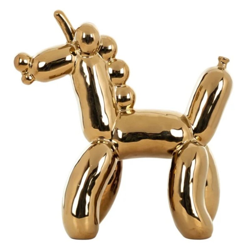 Balloonicorn - Gold Finish Balloonicorn - Gold Finish