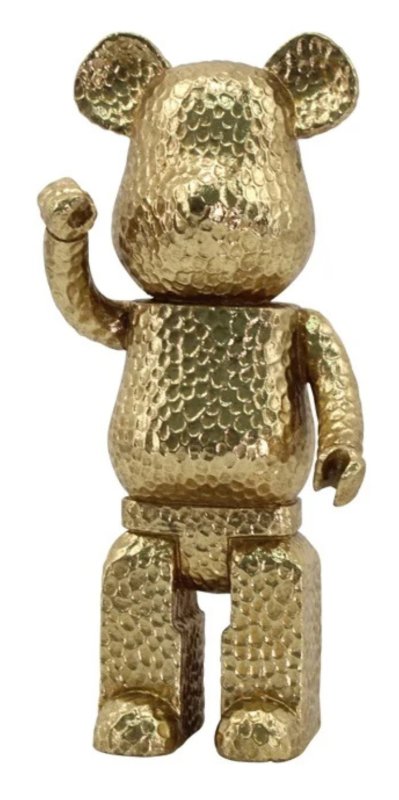 Standing Bear - Gold Finish Standing Bear - Gold Finish