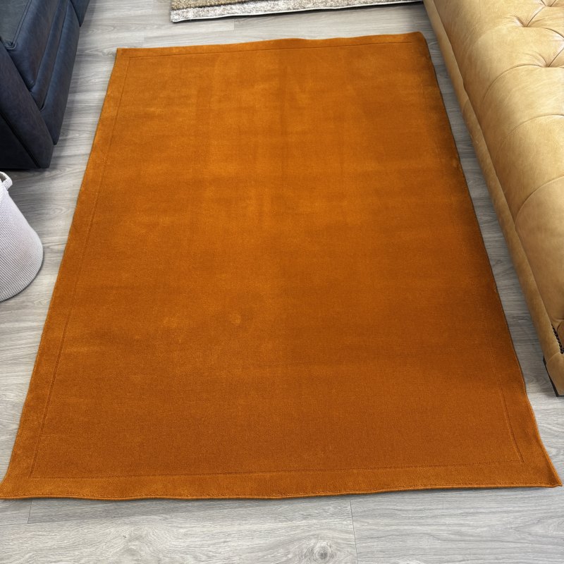 Carved - Orange Large Rug from Louis De Pootere Carved - Orange Large Rug from Louis De Pootere