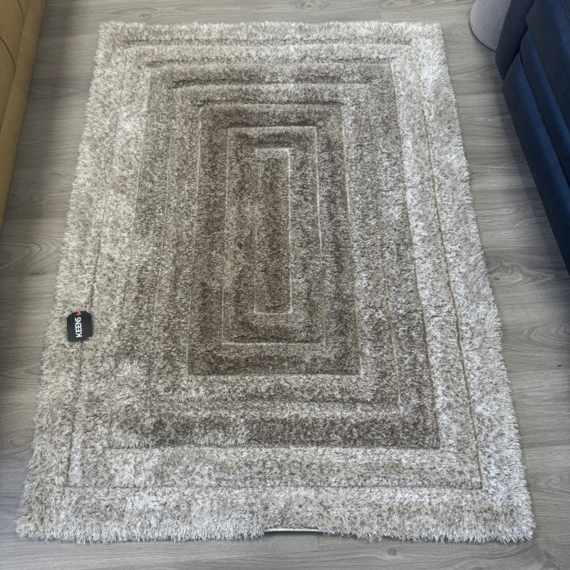 3D Velvet Rug - Natural 3D Velvet Rug - Natural