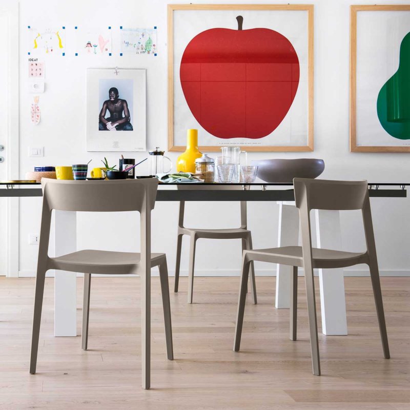 calligaris SKIN DINING CHAIR イタリア製 Calligaris Skin Chair - 2Modern