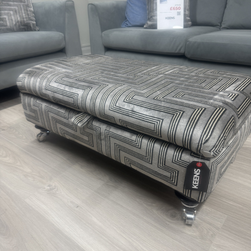 Alstons Glamour Velvet Storage Ottoman Alstons Glamour Velvet Storage Ottoman