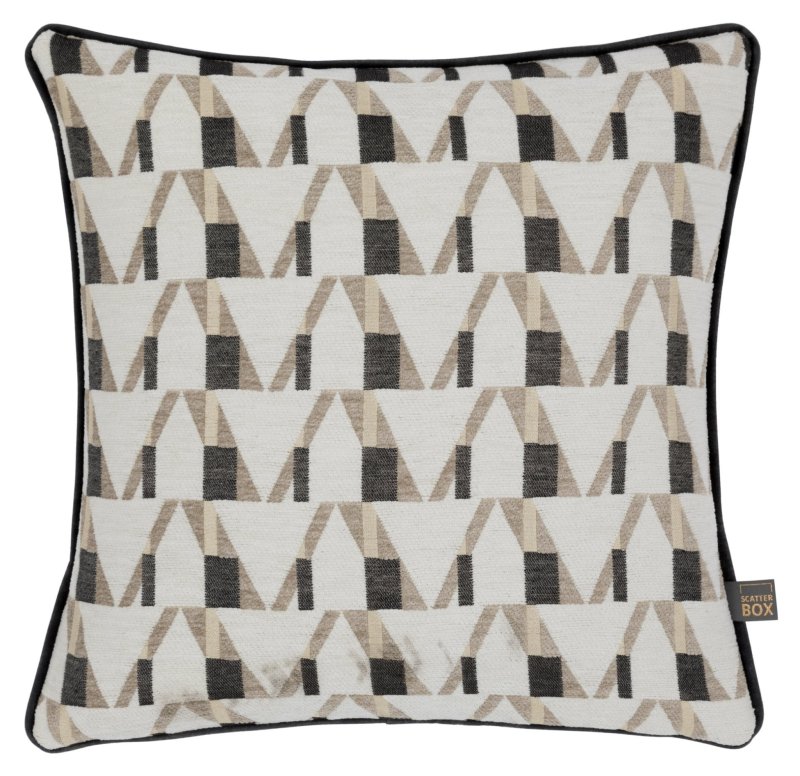 Hayden - Cream/Charcoal Cushion 43cm Hayden - Cream/Charcoal Cushion 43cm