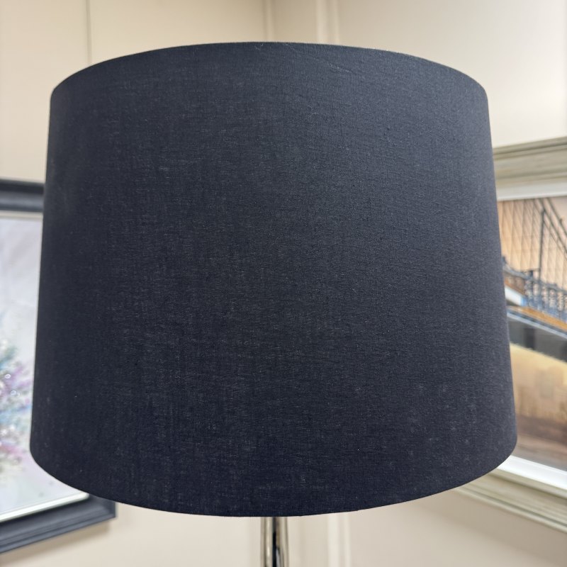 XL Nickel Finial Table Lamp with Linen Shade XL Nickel Finial Table Lamp with Linen Shade