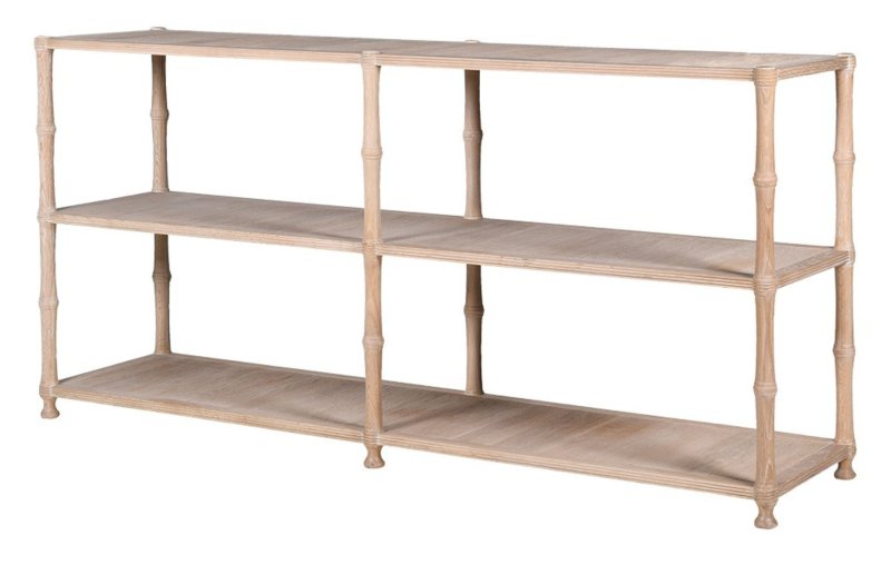 Beckley Oak 3 Tier Console Table Beckley Oak 3 Tier Console Table