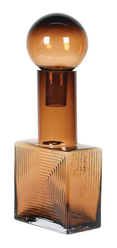 Hazel Cube Glass Bottle Hazel Cube Glass Bottle