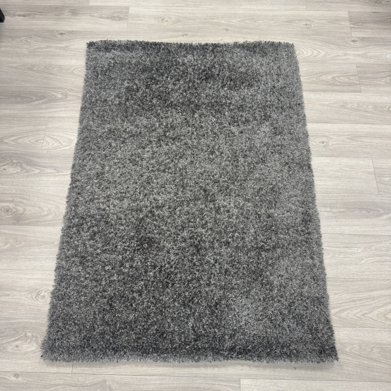 Luna Dark Grey Shaggy Rug Luna Dark Grey Shaggy Rug