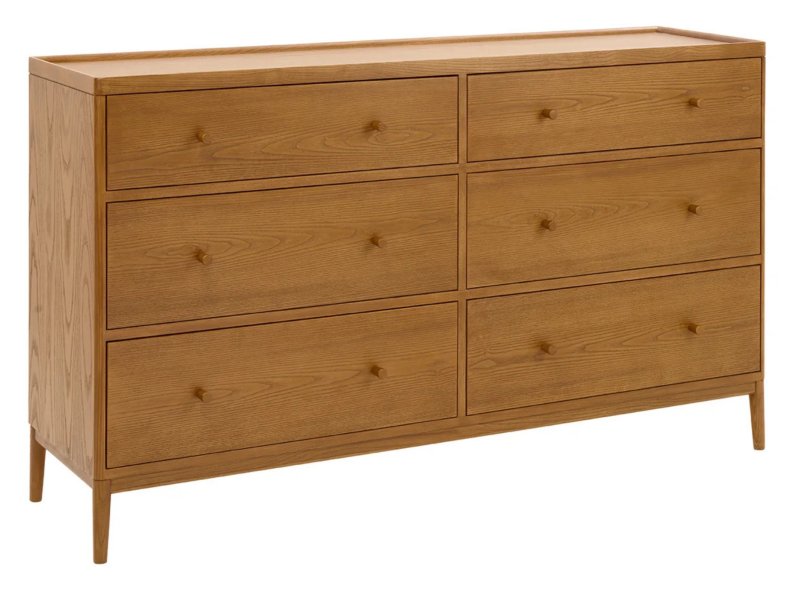 Ercol - Salina 6 Drawer Wide Chest Ercol - Salina 6 Drawer Wide Chest