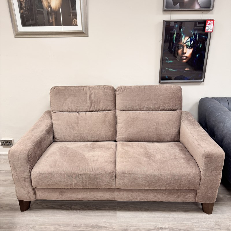 Natuzzi Editions - Stima 2 Seater in Warm Neutral Fabric Cat78 Natuzzi Editions - Stima 2 Seater in Warm Neutral Fabric Cat78
