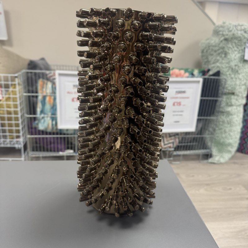 Copper Rivets - Tall Vase Copper Rivets - Tall Vase