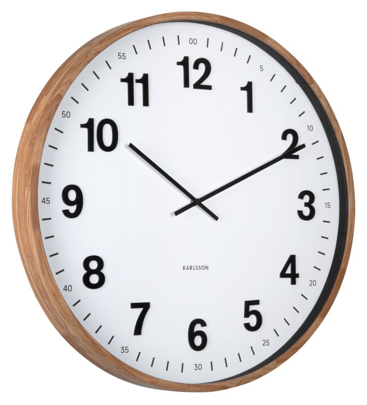 Wall Clock Esencia Classic XL - Dark Wood Wall Clock Esencia Classic XL - Dark Wood