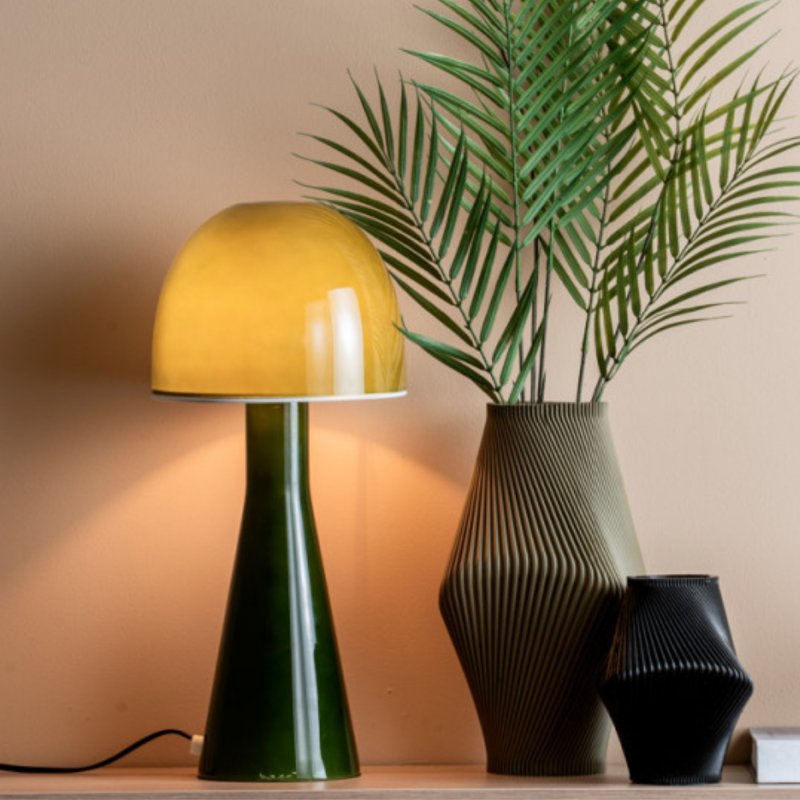 Bombin Glass Table Lamp - Army Green Bombin Glass Table Lamp - Army Green
