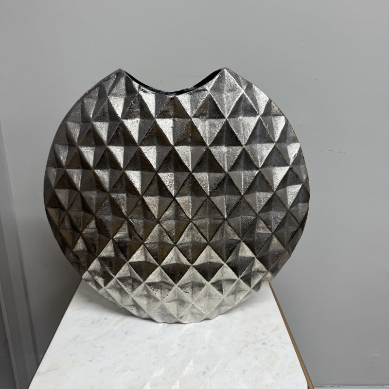 XL Hammered Metal Vase XL Hammered Metal Vase