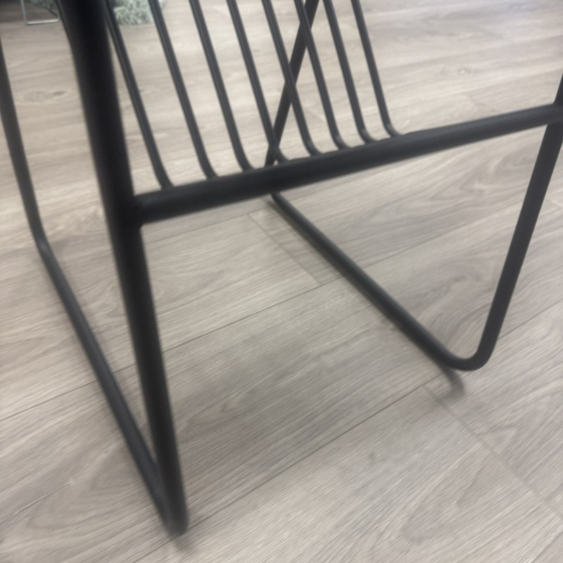Mirrored Top Side Table with Magazine Rack - Sold as seen Mirrored Top Side Table with Magazine Rack - Sold as seen
