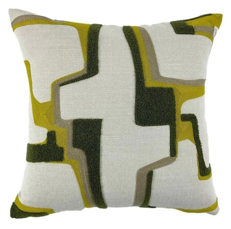 Alto Abstract Green - Cushion Alto Abstract Green - Cushion