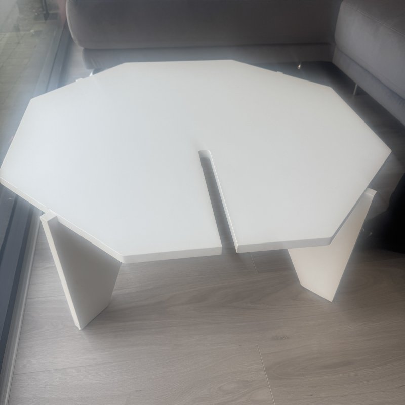 Natuzzi Editions - Octopus - White Coffee Table Natuzzi Editions - Octopus - White Coffee Table