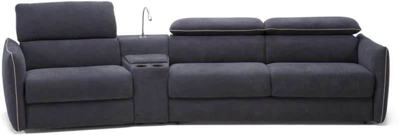 Natuzzi Editions - Meraviglia - 450+275+269 - Curved Sofa with Sofabed Natuzzi Editions - Meraviglia - 450+275+269 - Curved Sofa with Sofabed