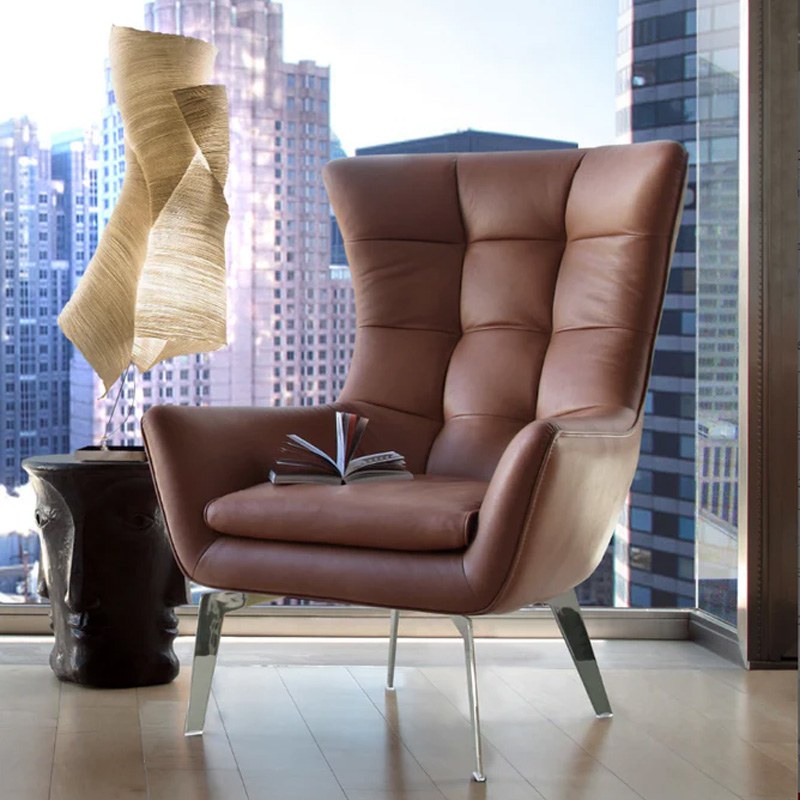 Calia Italia - Jacob Chair in Grey Fabric Calia Italia - Jacob Chair in Grey Fabric