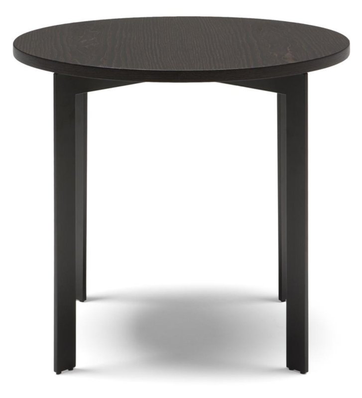Natuzzi Editions - Wire Side Table - Brown Ash/Matt Brown Metal Natuzzi Editions - Wire Side Table - Brown Ash/Matt Brown Metal