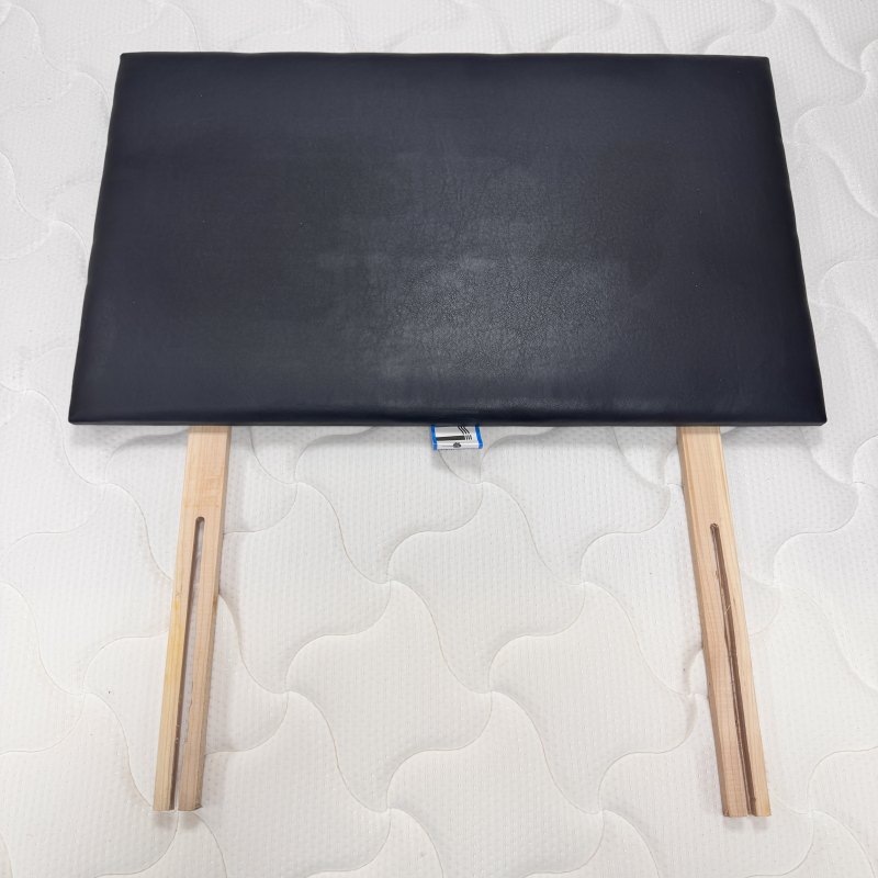 Single Headboard - Black Faux Leather Single Headboard - Black Faux Leather